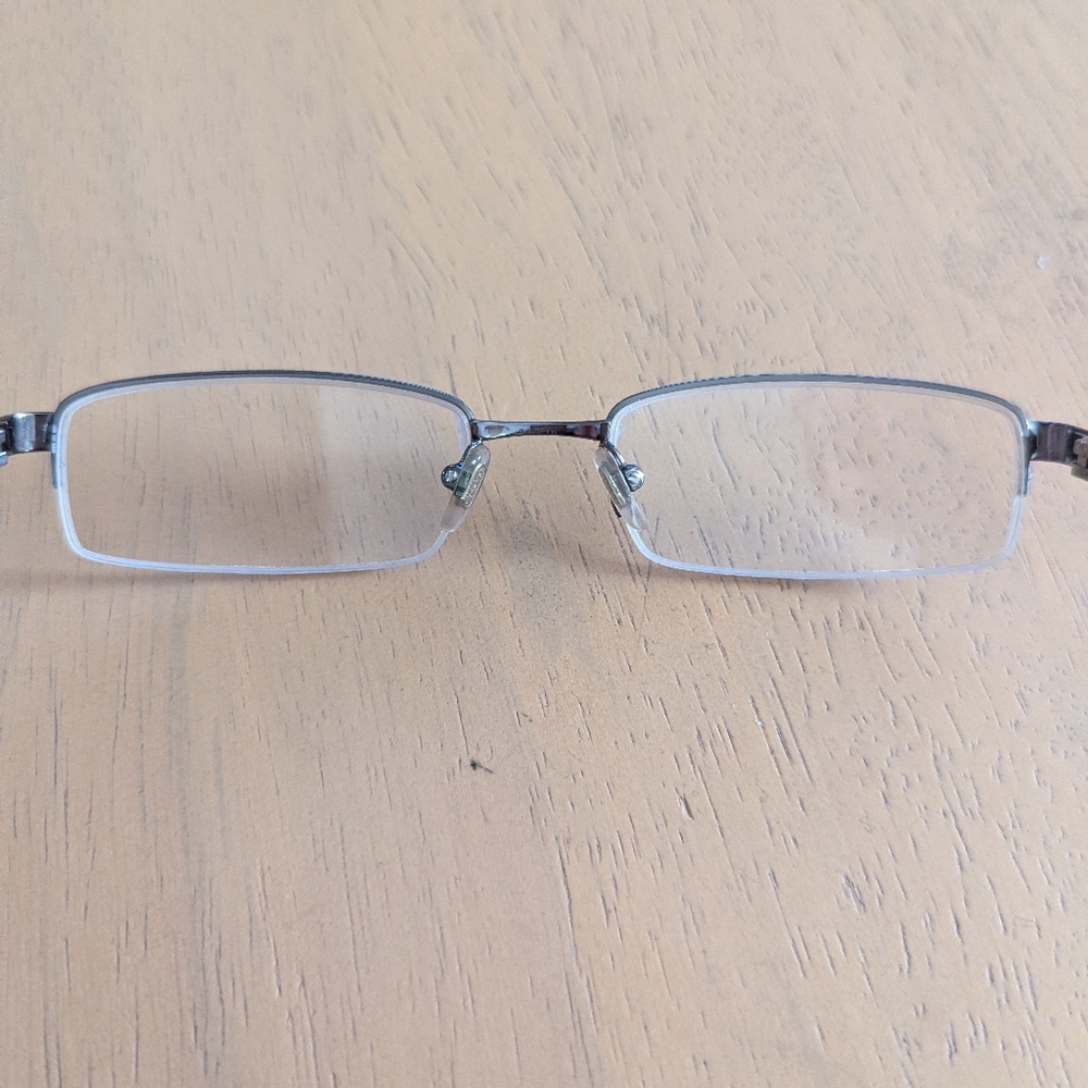 Versace Eye Glasses Mens Made In Italy MOD 1107 1001 52-18 135 Frames Only - Picture 5 of 6